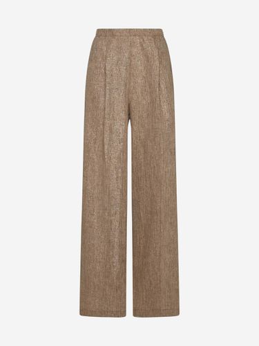 Forte_Forte Lurex Linen And Cotton Trousers - Forte Forte - Modalova