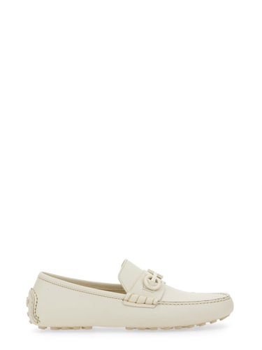 Moccasin With Gancini Ornament - Ferragamo - Modalova