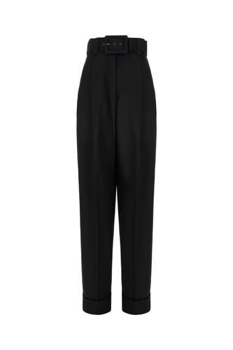 Black Wool Pants - Max Mara Pianoforte - Modalova