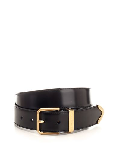 Belt With Golden Buckle - Dolce & Gabbana - Modalova