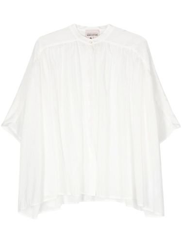 Cotton-silk Blend Shirt - SEMICOUTURE - Modalova