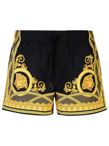 Medusa Black Polyester Swimsuit - Versace - Modalova