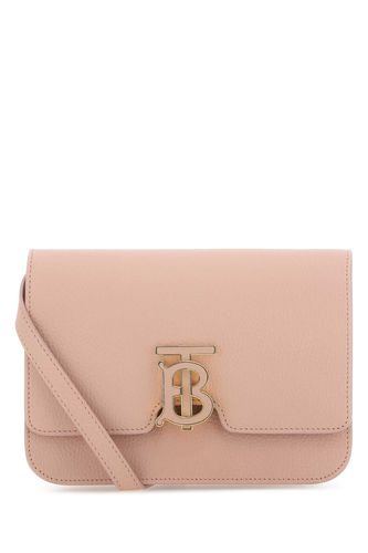 Pink Leather Small Tb Crossbody Bag - Burberry - Modalova
