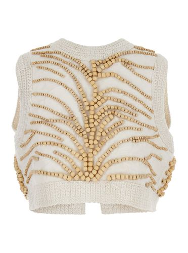 Forte_Forte Vest With Embroidery And Beads In Cotton Woman - Forte Forte - Modalova