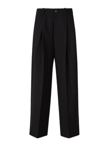 Dart Detailed Wide Leg Pants - Off-White - Modalova