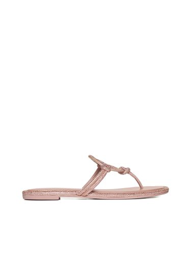 Miller Knotted Pave Embellished Sandals - Tory Burch - Modalova