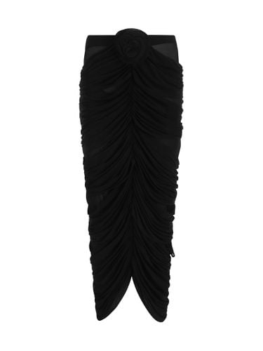 Magda Butrym Black Jersey Skirt - Magda Butrym - Modalova