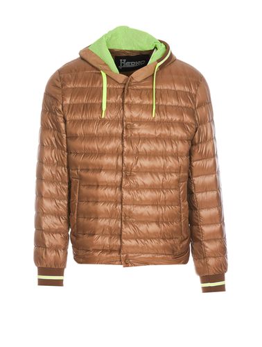 Hooded Ultra-light Down Jacket - Herno - Modalova