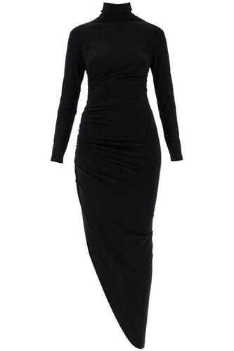 Asymmetric High-neck Dress - Norma Kamali - Modalova