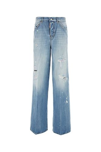 Denim Traveller Wide-leg Jeans - Dsquared2 - Modalova