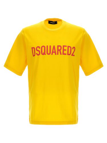 Dsquared2 Cotton Crew Neck T-shirt - Dsquared2 - Modalova