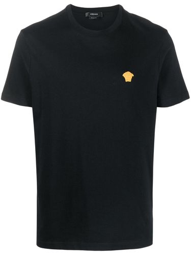 T-shirt Compact Cotton Jersey Fabric And Medusa Pop Embroidery - Versace - Modalova