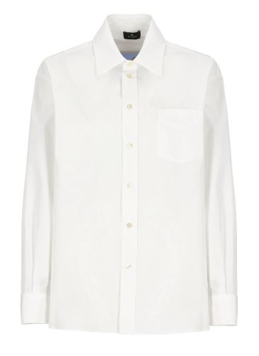 Etro Cotton And Silk Shirt - Etro - Modalova