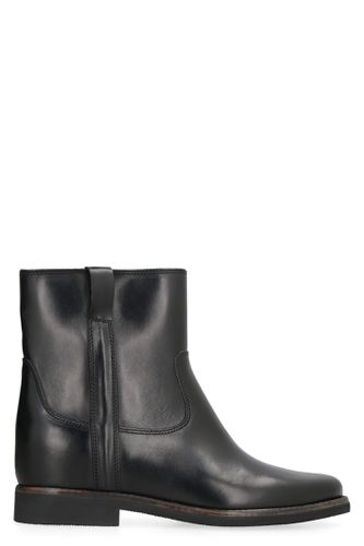 Susee Leather Ankle Boots - Isabel Marant - Modalova