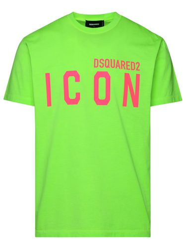 Dsquared2 Green Cotton T-shirt - Dsquared2 - Modalova