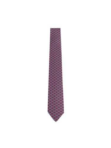 Ferragamo Printed Silk Tie - Ferragamo - Modalova