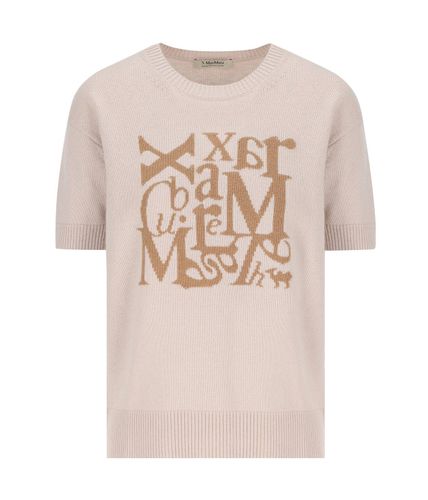 Logo Intarsia Crewneck Top - 'S Max Mara - Modalova