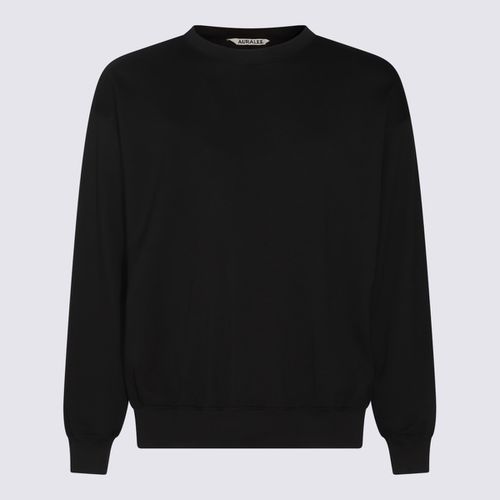 Auralee Black Cotton Sweatshirt - Auralee - Modalova