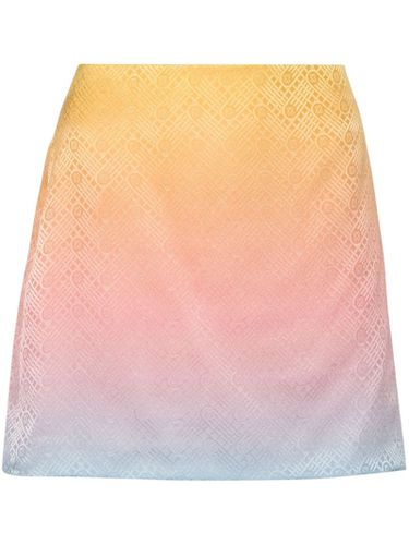 Pastel Gradient Silk Mini Skirt - Casablanca - Modalova