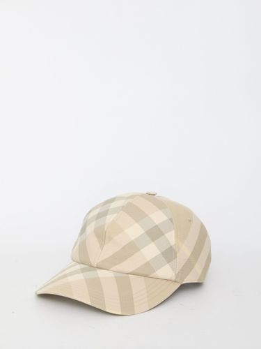 Burberry Check Baseball Hat - Burberry - Modalova