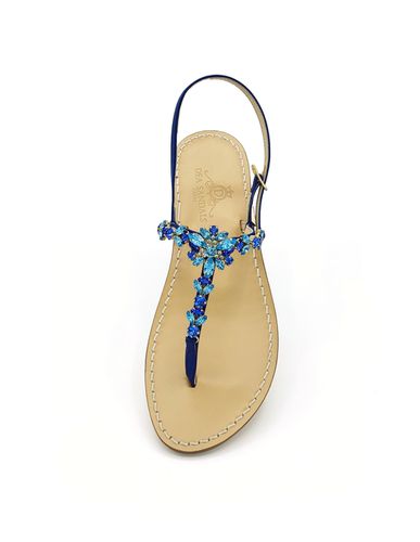 Viale Botteghe Blue Sandals - Dea Sandals - Modalova