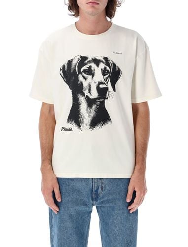 Rhude Fox Hound T-shirt - Rhude - Modalova