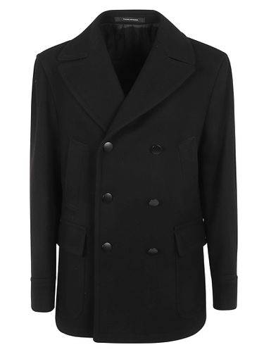 Double-breasted Wrap Jacket - Tagliatore - Modalova