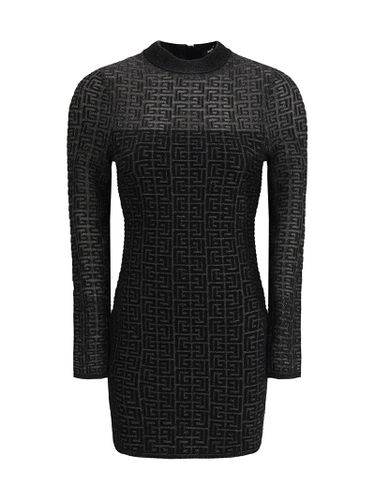 Balmain Knit Mini Dress - Balmain - Modalova