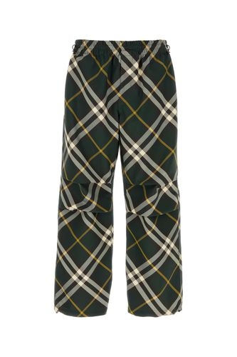 Burberry Embroidered Polyester Pant - Burberry - Modalova