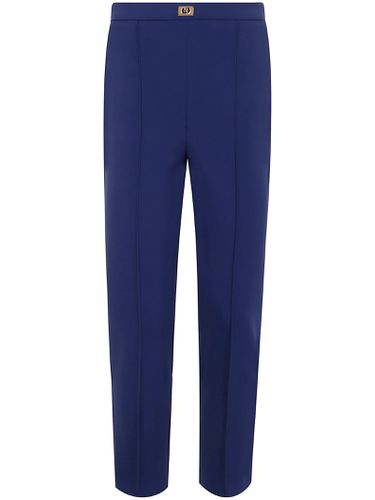 Regular Classic Trousers - Elisabetta Franchi - Modalova