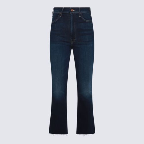 Mother Blue Cotton Jeans - Mother - Modalova