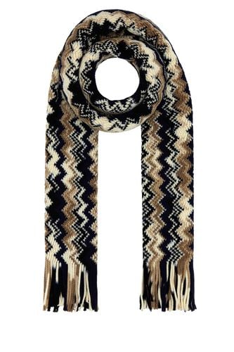 Missoni Embroidered Wool Scarf - Missoni - Modalova