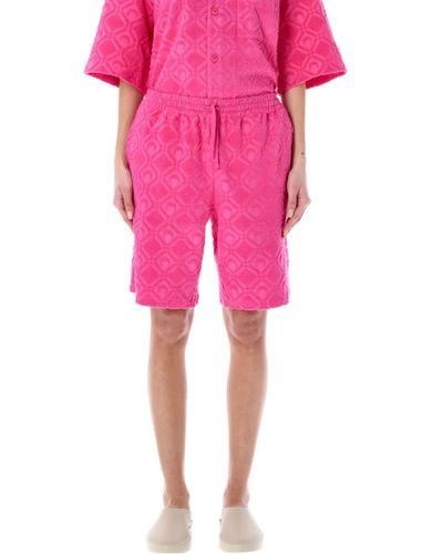 Sponge-jacquard Sporty Shorts - Marine Serre - Modalova