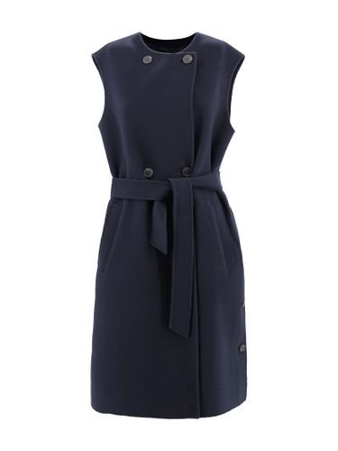 Stecca Sleeveless Coat In Wool - Weekend Max Mara - Modalova