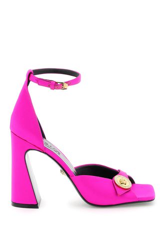 Versace Satin Sandals - Versace - Modalova