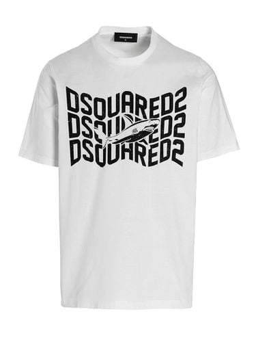 Dsquared2 T-shirt shark Slouch - Dsquared2 - Modalova