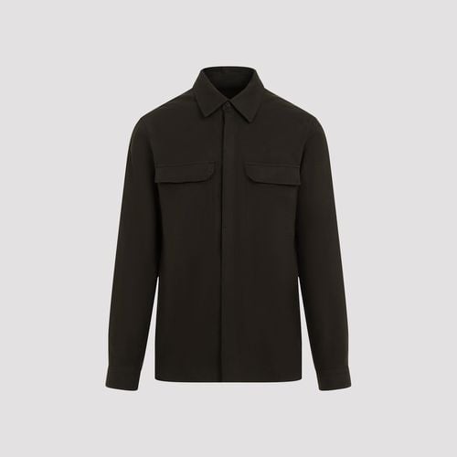 Button-detailed Long-sleeve Shirt - Rick Owens - Modalova