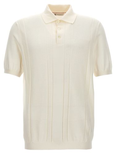 Cotton Polo Shirt - Brunello Cucinelli - Modalova