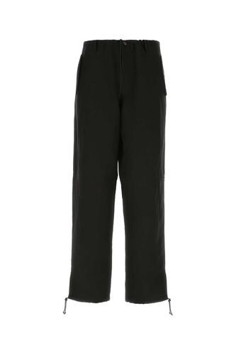 Black Linen Blend Pant - Maison Margiela - Modalova