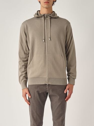 Full-zip Con Cappuccio Merinos Hoodie - Filippo De Laurentiis - Modalova