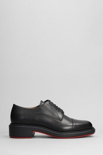 Urbino Lace Up Shoes In Leather - Christian Louboutin - Modalova