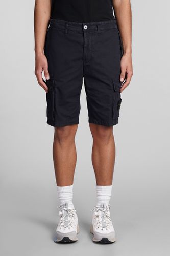 Stone Island Shorts In Blue Cotton - Stone Island - Modalova