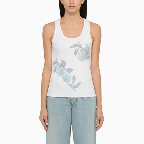 Bottega Veneta Embroidered Tank Top - Bottega Veneta - Modalova