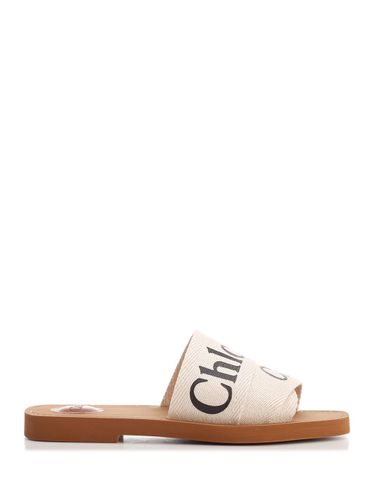 Chloé Open woody Flat Mules - Chloé - Modalova