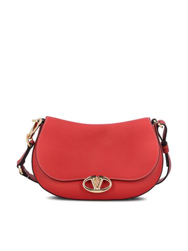 Ohval Foldover Top Small Shoulder Bag - Valentino Garavani - Modalova