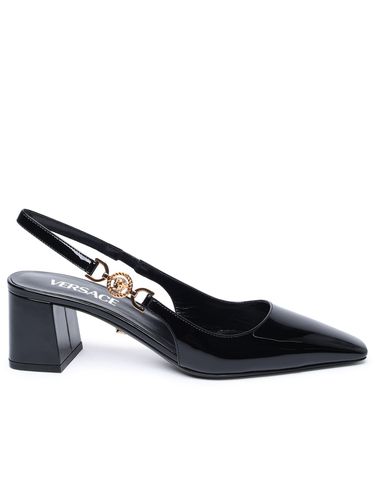 Patent Leather Sling Back - Versace - Modalova