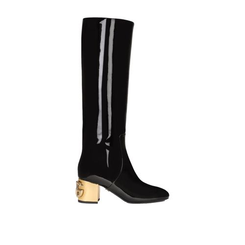 Dolce & Gabbana Leather Boots - Dolce & Gabbana - Modalova