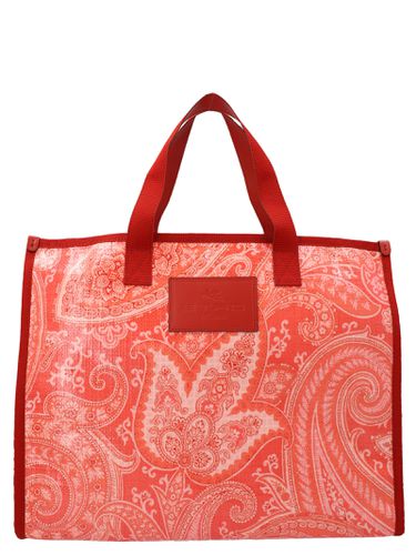 Globetrotter Shopping Bag - Etro - Modalova