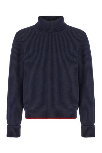 Fay Midnight Blue Wool Sweater - Fay - Modalova