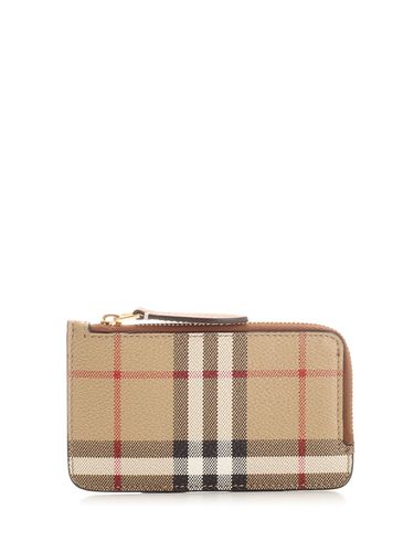 Burberry Tartan Check Card Holder - Burberry - Modalova